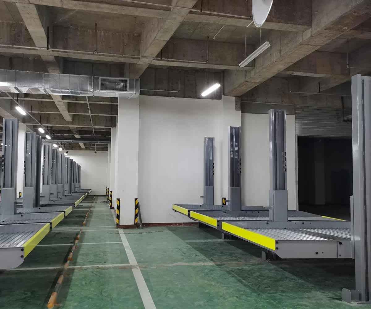 韩城两柱简易升降类机械车位拆除