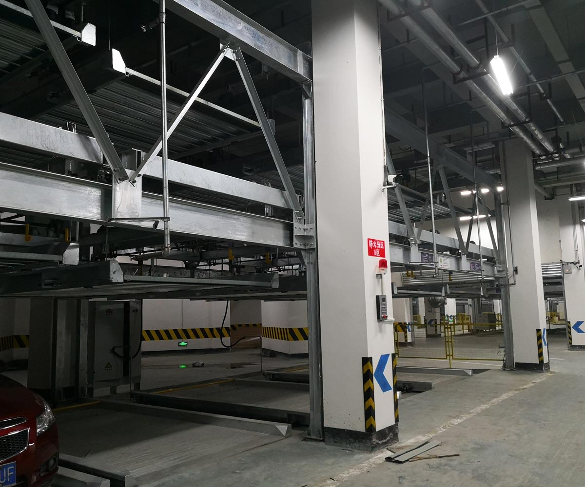贵州五层升降横移式机械车库